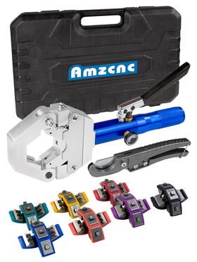 AMZCNC 71500 hose crimper kit for portable field repairs.