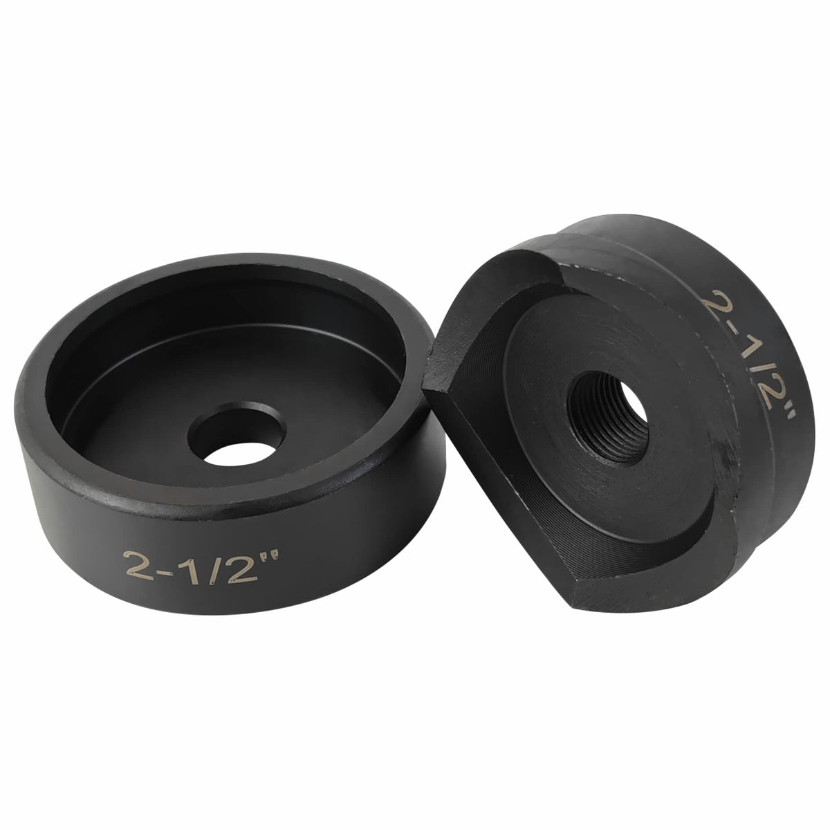 AMZCNC conduit punch-die 2-1/2 inch for precise knockout holes in electrical work