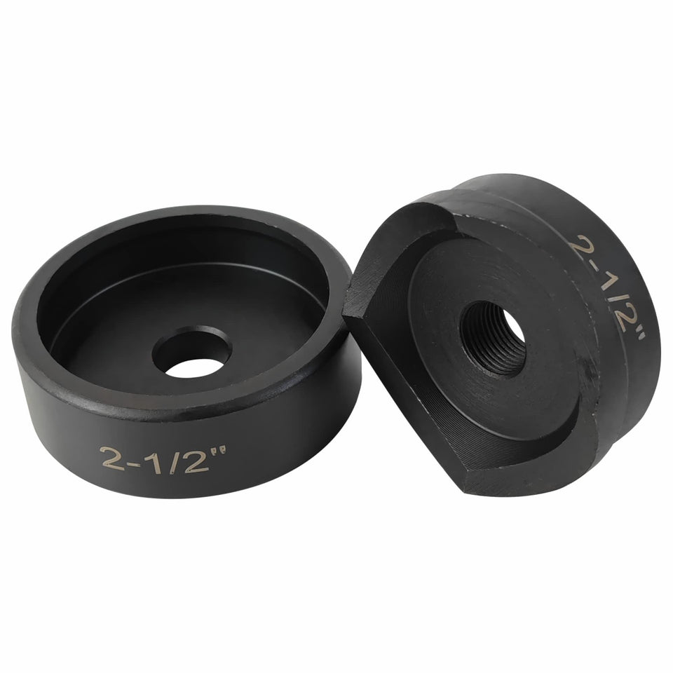 AMZCNC conduit punch-die 2-1/2 inch for precise knockout holes in electrical work