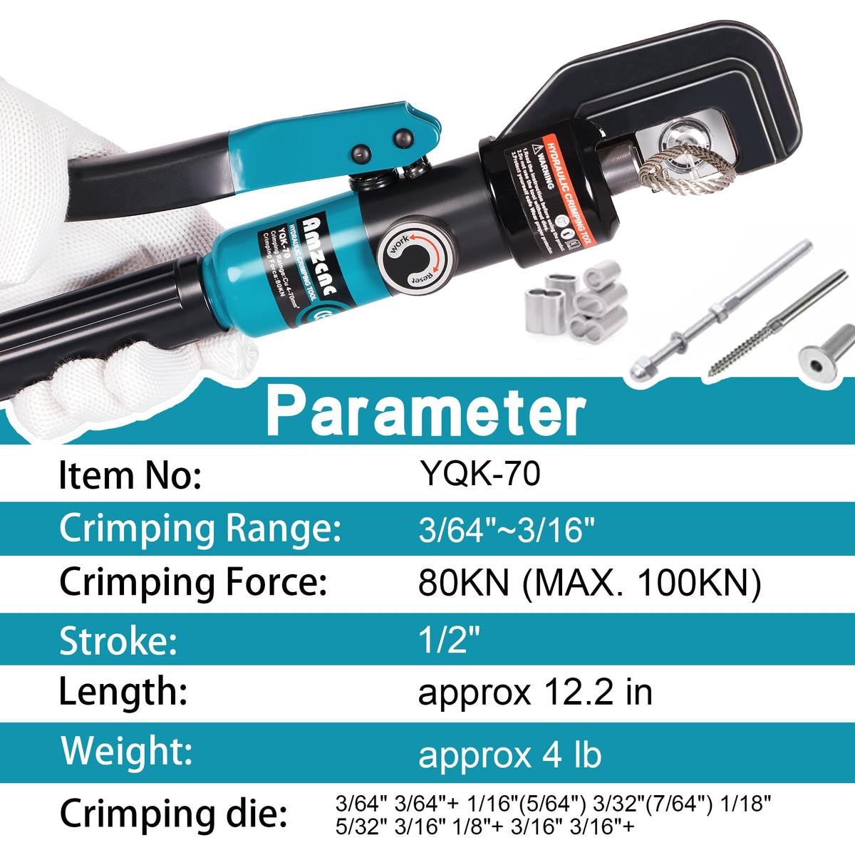 AMZCNC wire cutter close-up shows durable cutting edge.