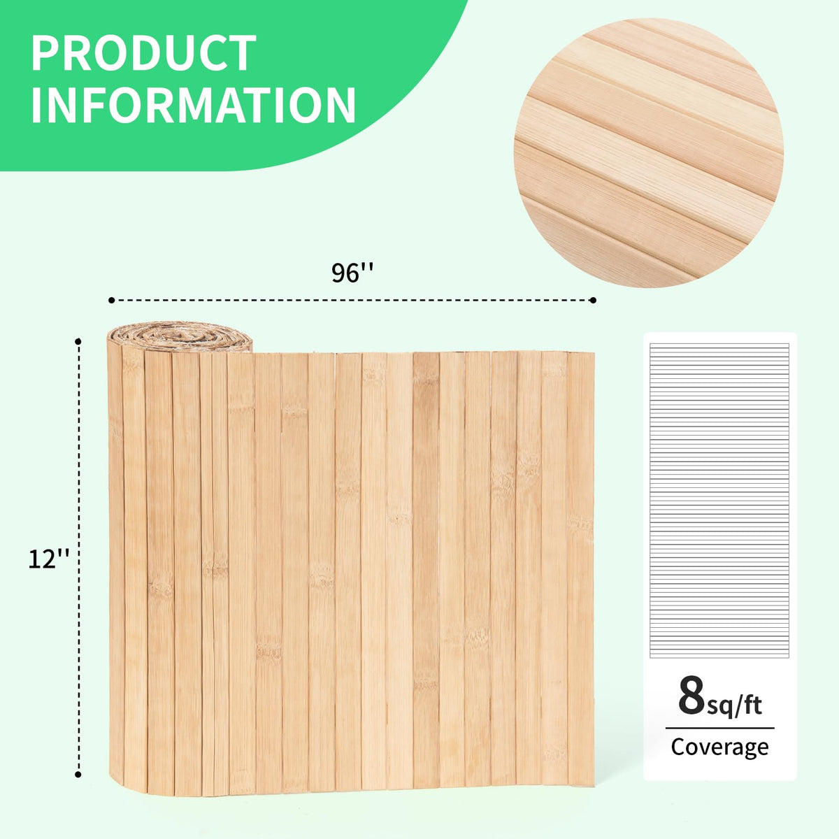 AMZDEPOT bamboo wall panel curved installation demonstrates adaptability on irregular surfaces