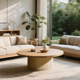 AMZDEPOT bamboo panel for office furniture elevates accents with organic texture