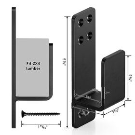AMZFINE two-pack mounts for home safety on doors