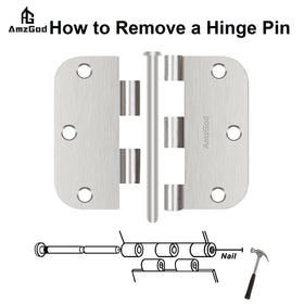 AmzGod satin finish hinges meet ANSI/BHMA standards for lasting finish