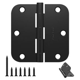 AmzGod matte black 30-pack hinges for quick interior door upgrades.