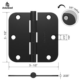 AmzGod screws included ensure secure, simple installation.