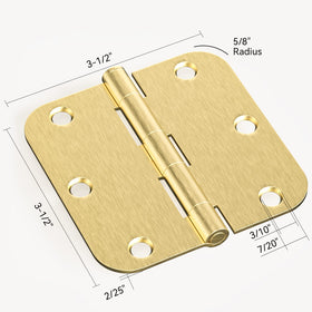 AmzGod hinges rotate up to 270 degrees for flexible mounting
