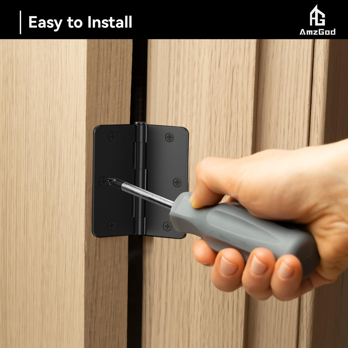 AmzGod versatile hinges for offices kitchens bathrooms and more