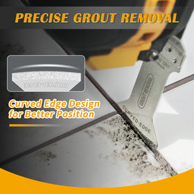 AMZWEI long-lasting diamond edge withstands heavy-duty grinding