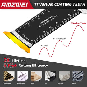 AMZWEI Japanese teeth blades cut faster for efficient work