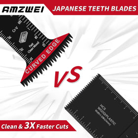 AMZWEI long-reach blade enables precise plunges in tight spaces