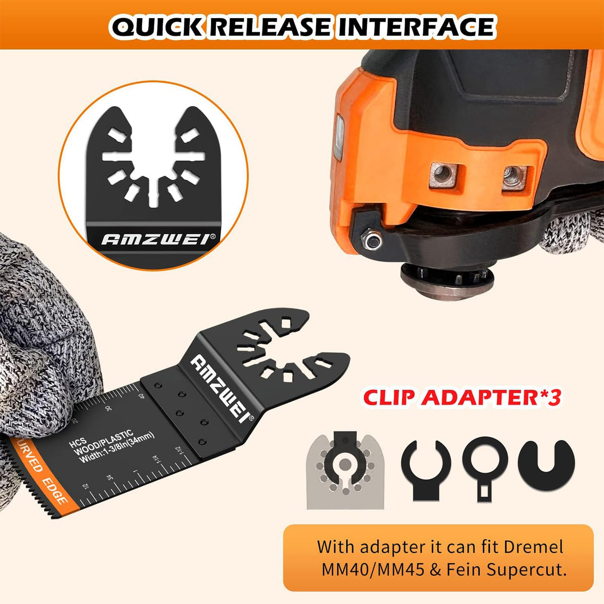 AMZWEI compatibility with Dewalt, Milwaukee, Ryobi supports versatile projects.