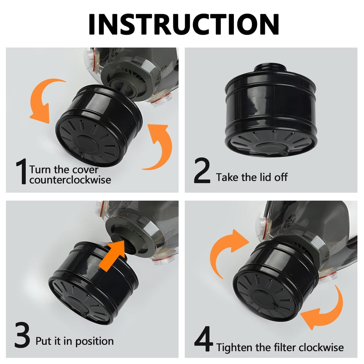 AMZYXUAN versatile respirator suitable for industrial, lab, and home projects.