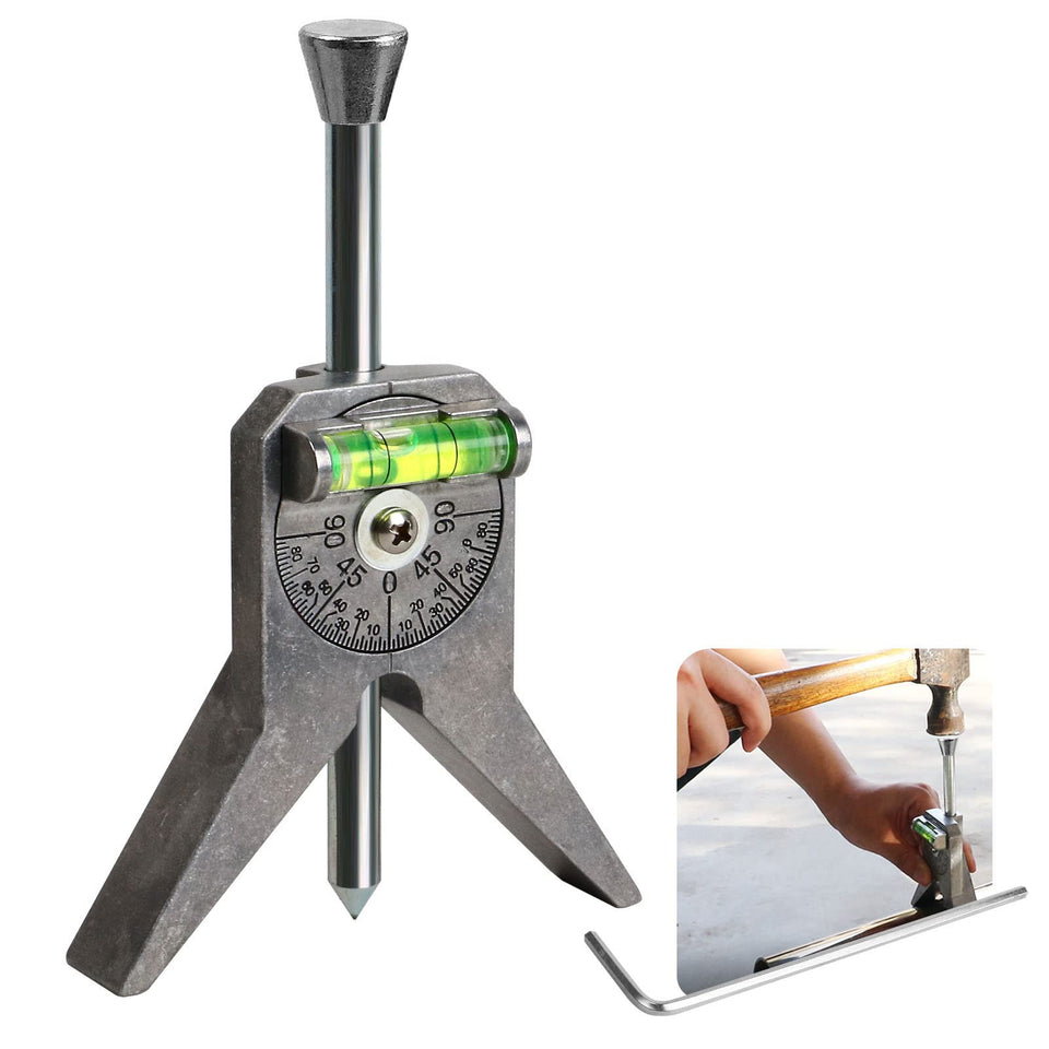 Anblak pipe center finder with dial protractor for precise center marks.