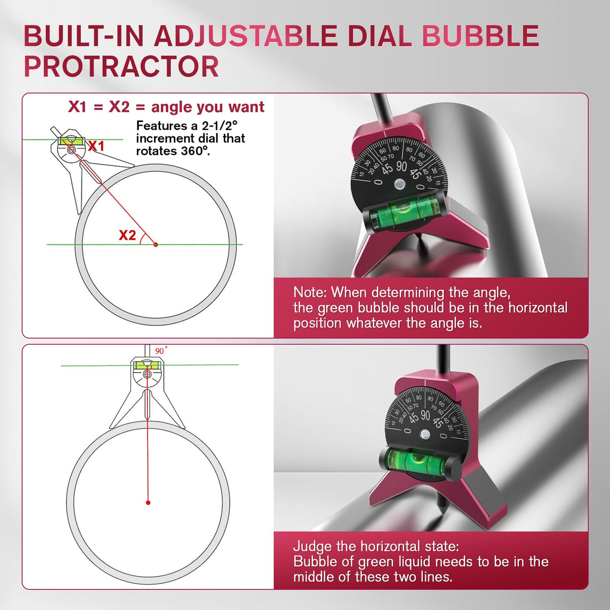 Anblak fits 1-1/2 to 6 inch pipes for versatile layouts