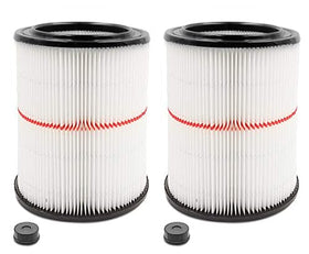 ANBOO cartridge filter for Craftsman 17816 fits large vacuums and improves debris capture