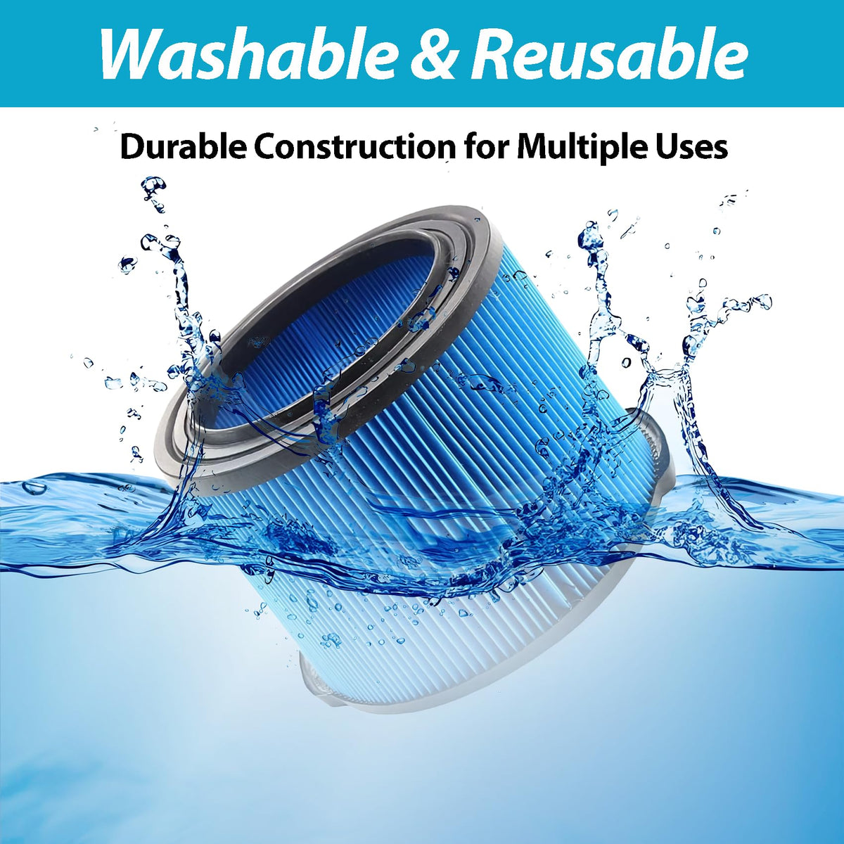 ANBOO VF3500 filter protecting vacuum motor and improving air quality.