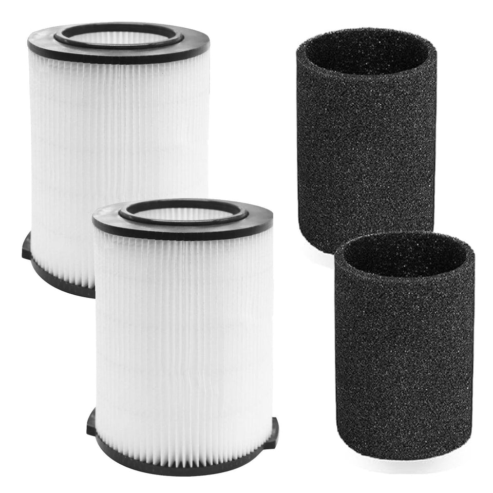 ANBOO VF4000 filter pack two-pack for Ridgid vacuums for easy dust capture