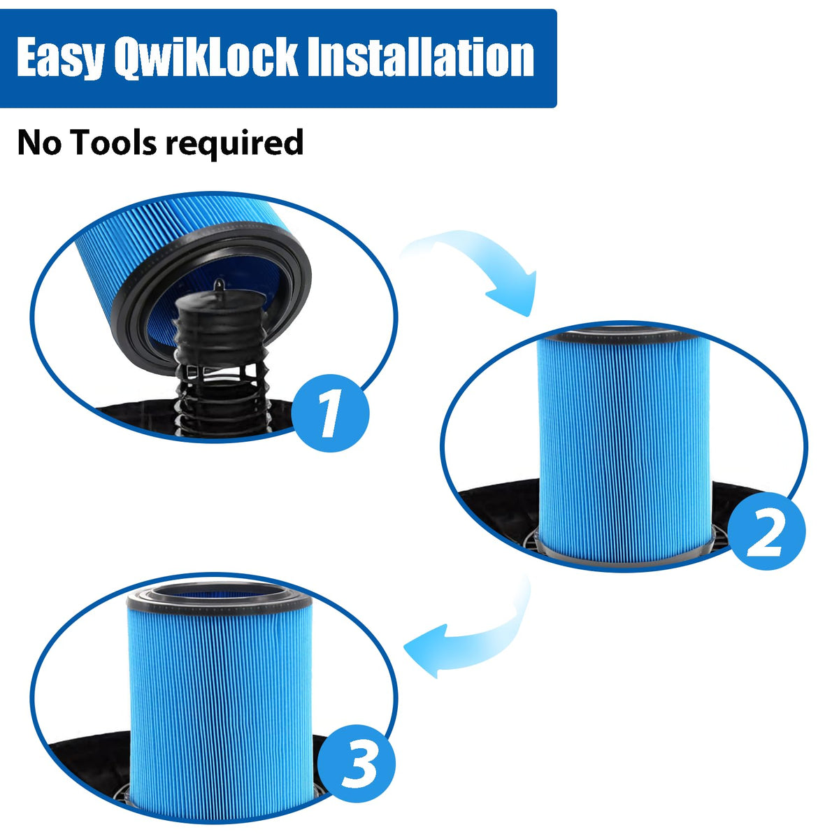 ANBOO VF5000 helps keep dust at bay during garage or workshop cleanup.