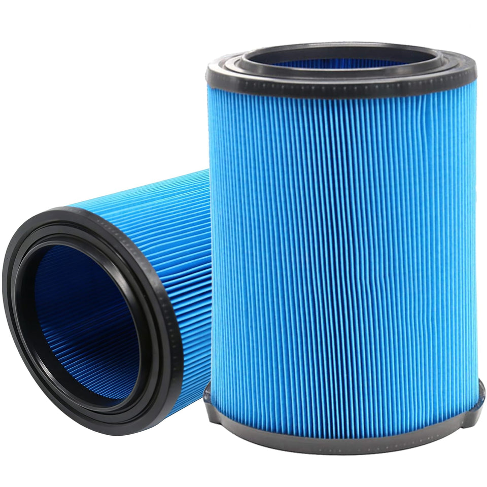 ANBOO VF5000 replacement filter front view highlighting triple-layer design for better dust handling