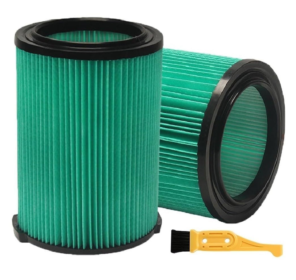 ANBOO VF6000 five-layer pleated filter front view for strong dust capture.