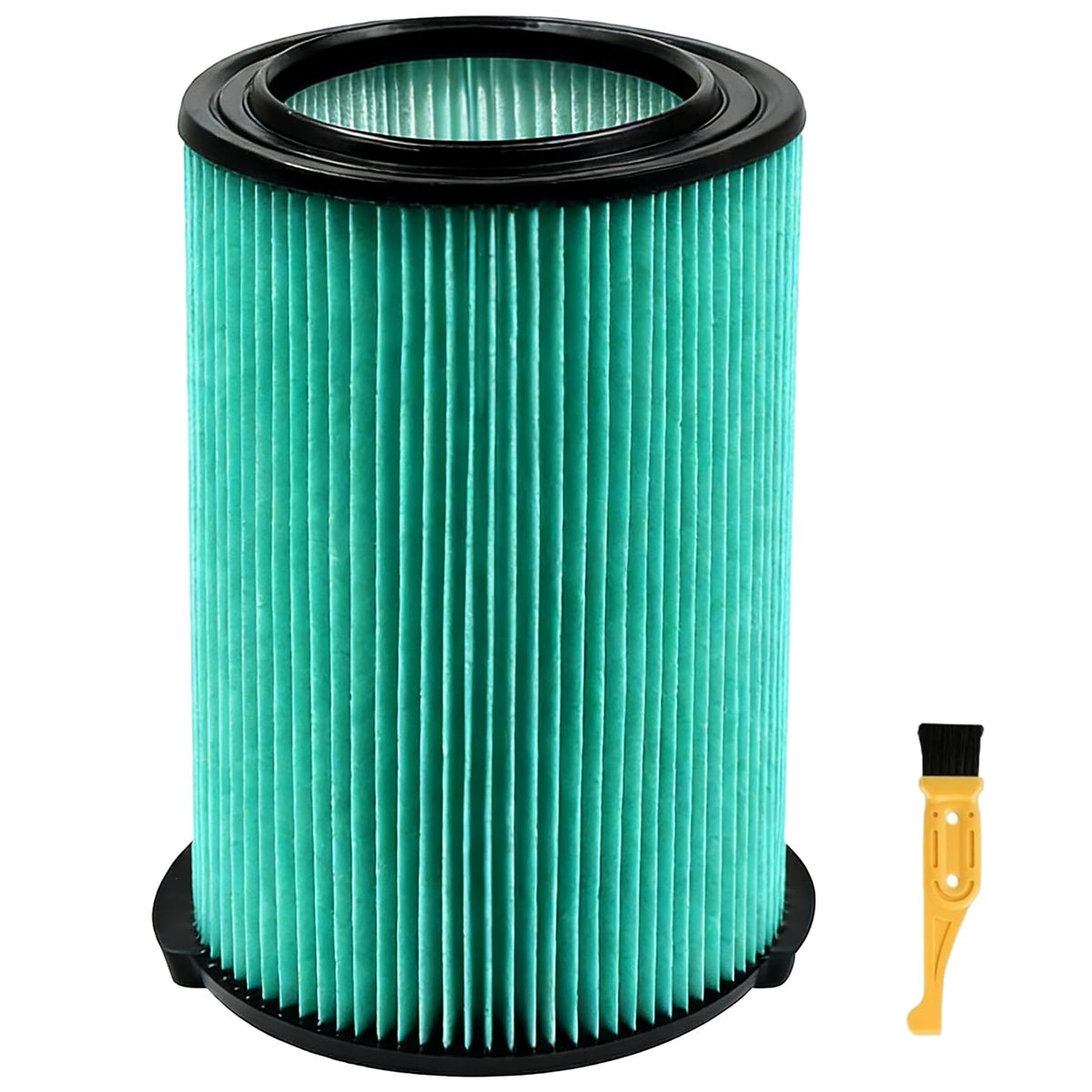 ANBOO VF6000 filter atop Ridgid vacuum for easy install