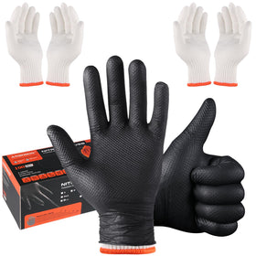 ANBOSON BBQ gloves kit in action for grilling and prep, heat protection on high-heat tasks