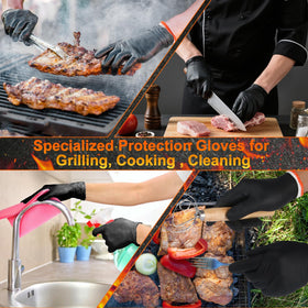 ANBOSON BBQ gloves in large size for versatile kitchen use.