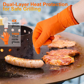 ANBOSON gloves showing textured grip for greasy foods and tools