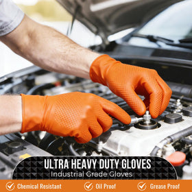 ANBOSON nitrile gloves offer dexterity and tactile control for fine motor tasks.