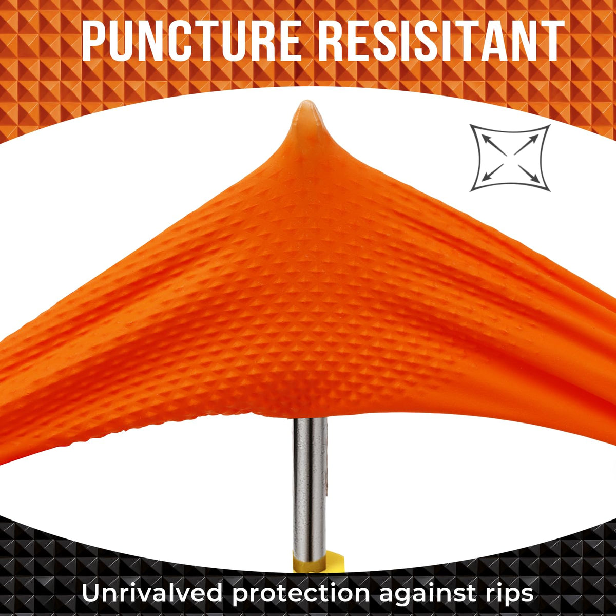 ANBOSON gloves in high-visibility orange for safer visibility in dim workshops.
