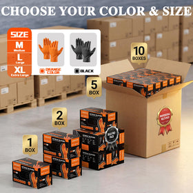 ANBOSON food-grade nitrile gloves suitable for cooking and service