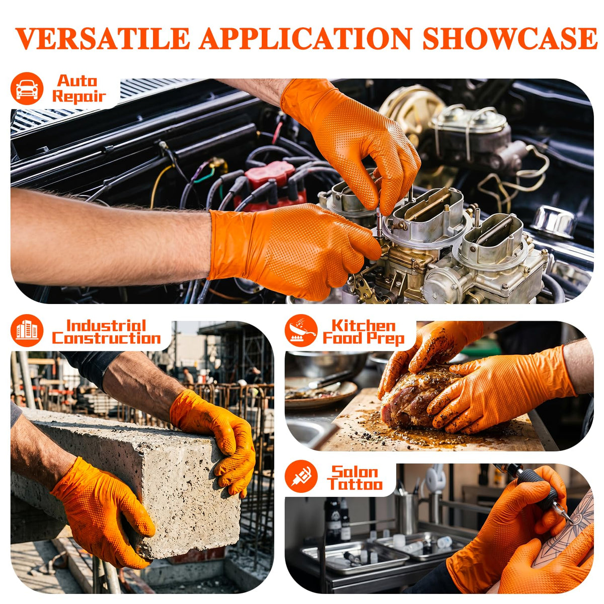 ANBOSON touchscreen-compatible nitrile gloves suitable for devices