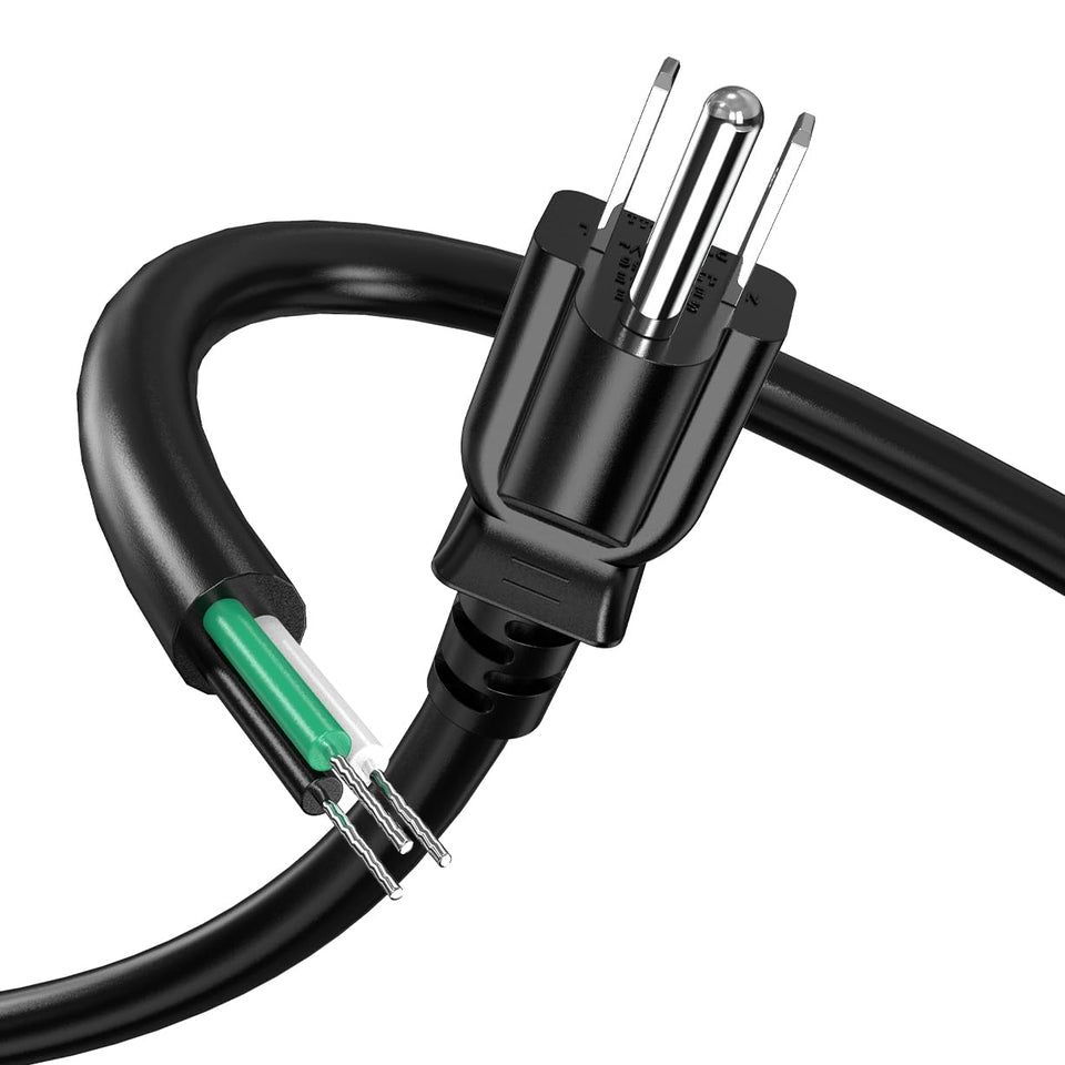Ancable 9ft 14/3 power cord plug for high-power appliances and tools.