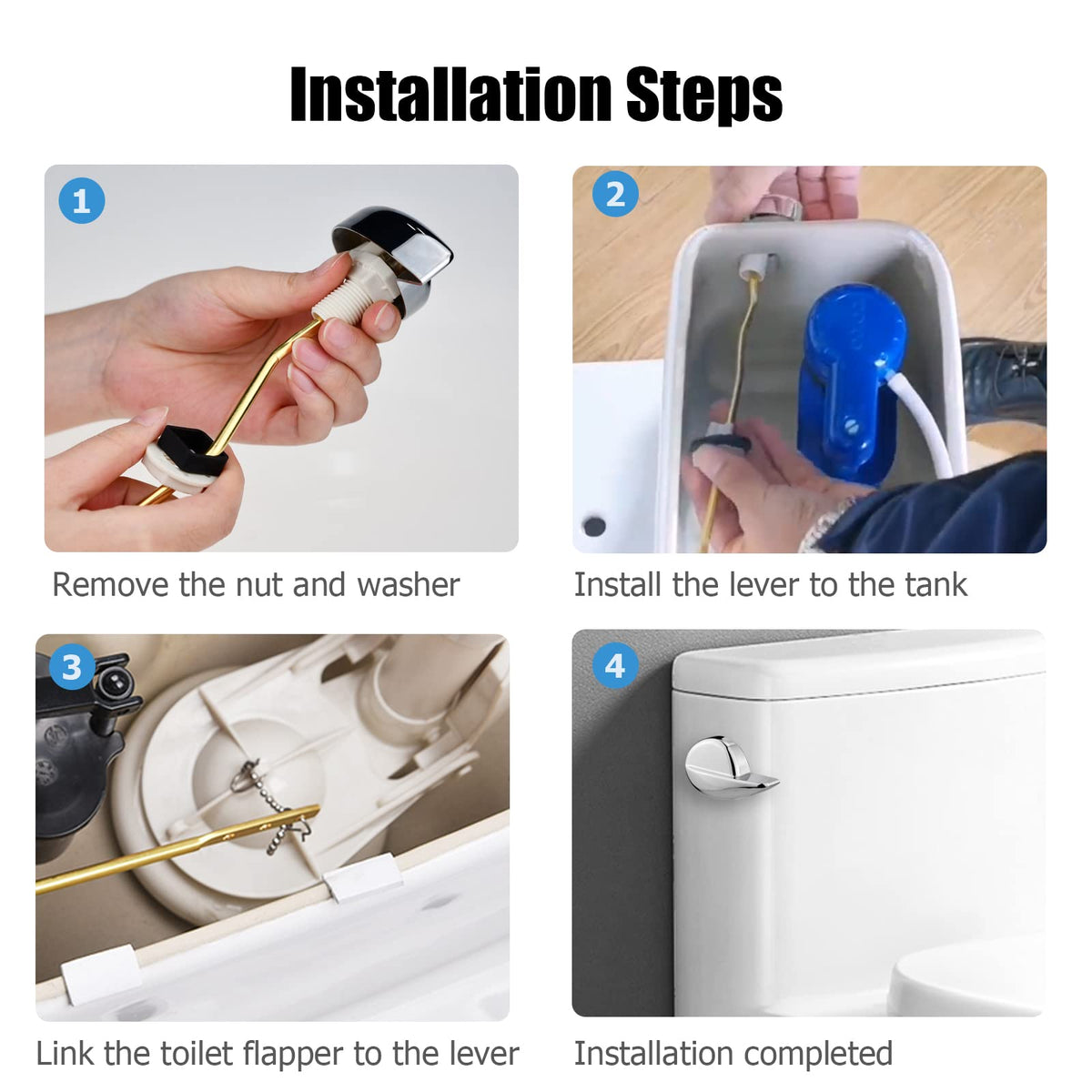 Ancable TOTO/Kohler compatible lever ready for daily use and refresh.