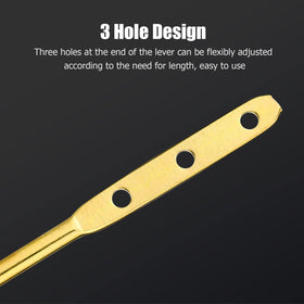 Ancable universal compatibility lever fits TOTO and Kohler tanks.