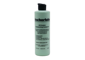 Anchorlube bottle pours smoothly for clean metalwork.