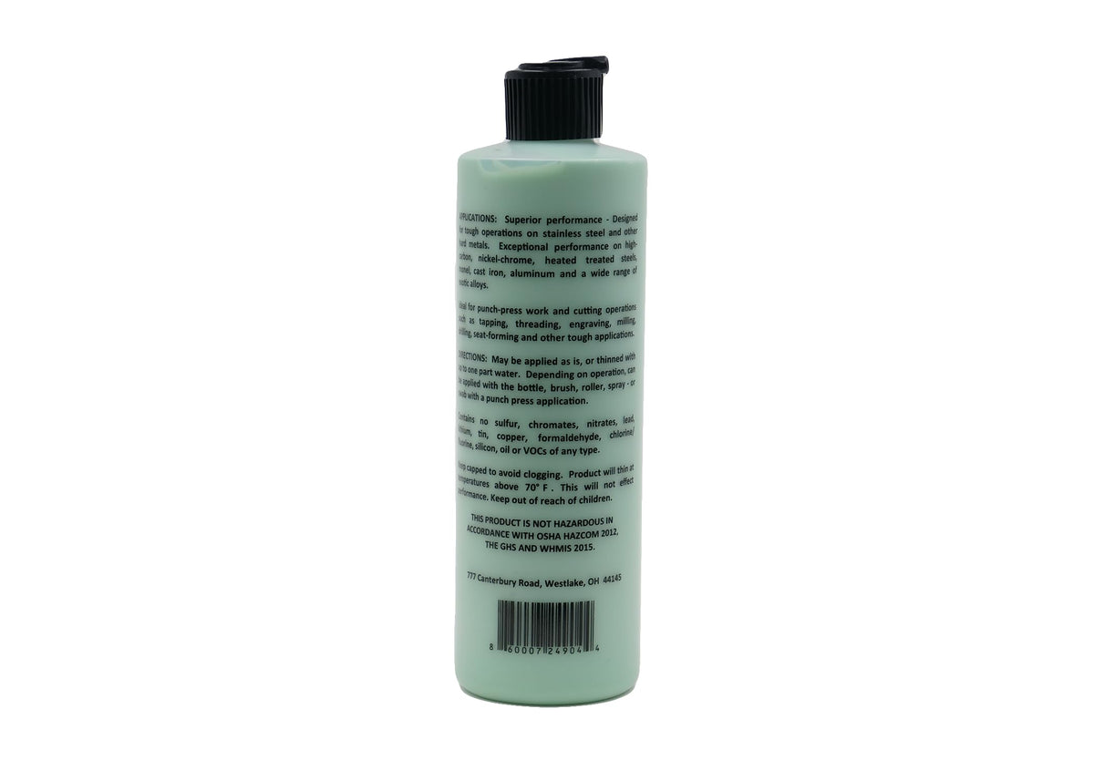 Anchorlube keeps workspace clean with water-based formula.