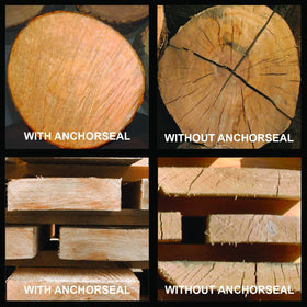 ANCHORSEAL Classic end grain protection supports exports and storage.