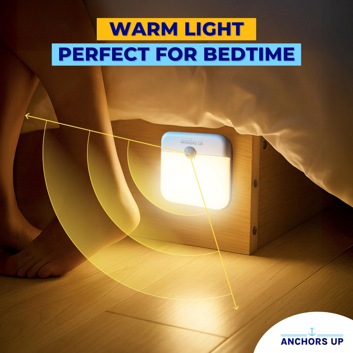 Anchors Up travel-friendly night light for cabins and home.