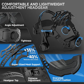 ANDELI lightweight design reduces fatigue on long welding sessions