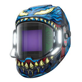 ANDELI welding helmet with panoramic 180° view for wide visibility during welds