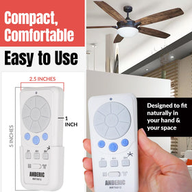 Anderic Harbor Breeze compatibility chart demonstrates easy replacement