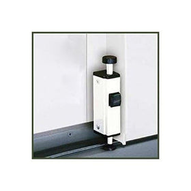 Installed Andersen security lock on bottom active door panel