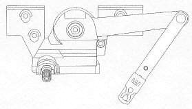 Andersen adaptor plate 9050723 with operator snaps on for 1995–1998 installations.