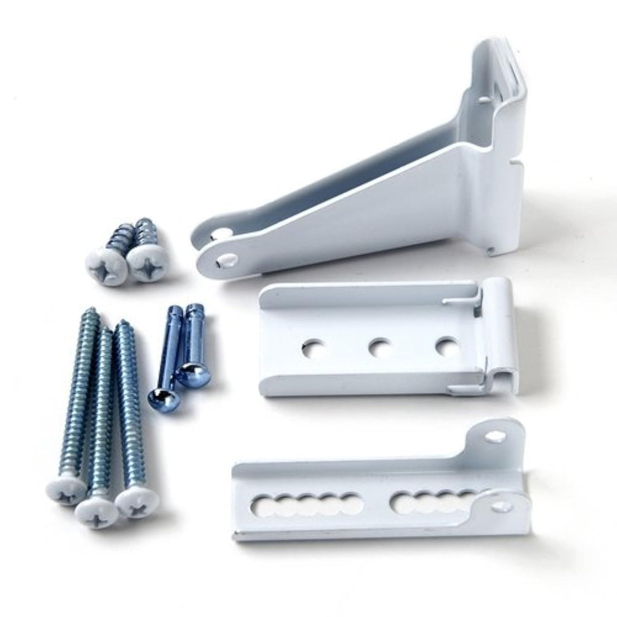 Andersen storm door closer bracket white with easy installation and durable finish