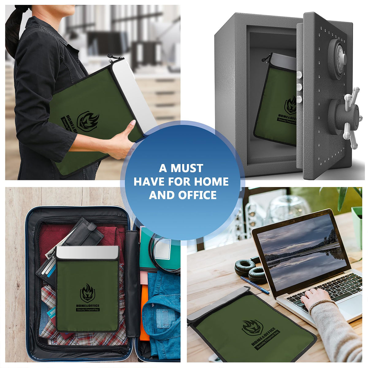andyer durable fireproof bag that doubles as a gift option