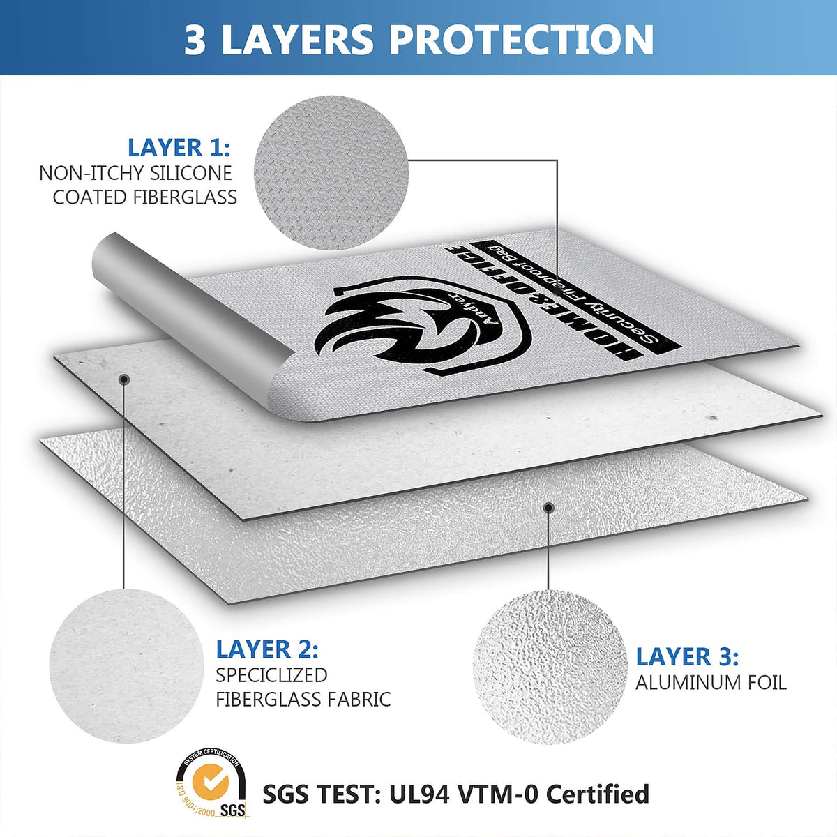 andyer 15x11 inch size fits passports and documents securely