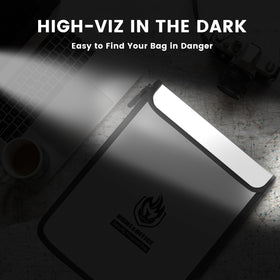 Andyer fireproof bag small money pocket secures cash and passports.