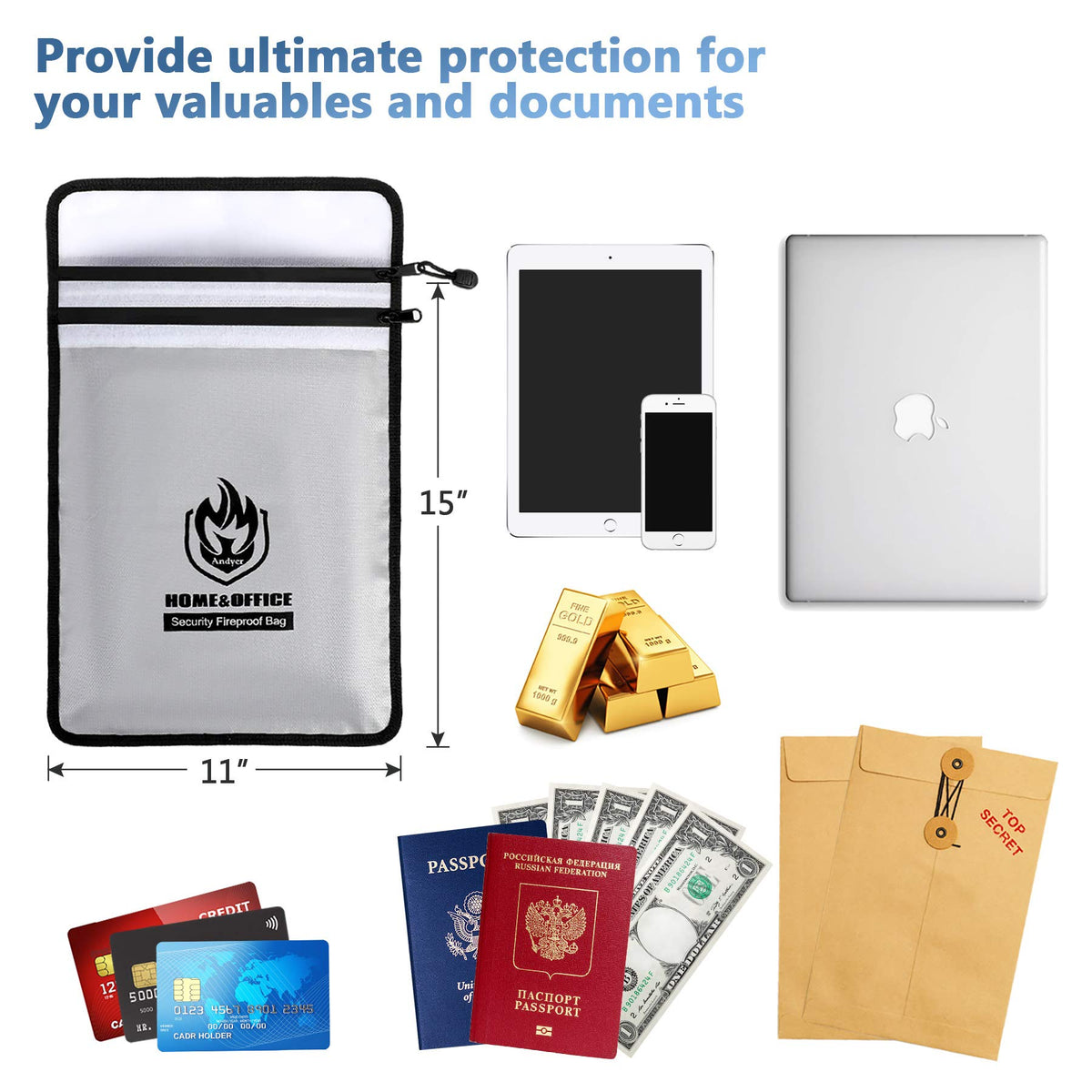 andyer travel-friendly design for safe packing at home or on trips